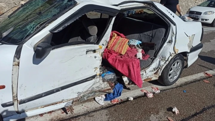 Meydana gelen kazada 1 çocuk öldü, 8 kişi yaralandı