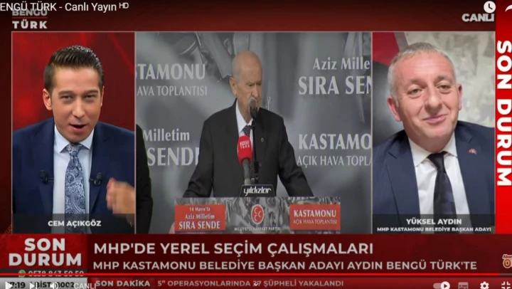 MHP Belediye Başkan Adayı Yüksel Aydın: 'Kastamonu Bizim, Türkiye Hepimizin Olacak'