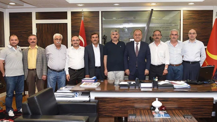 MHP grubundan Babaş'a destek ziyareti