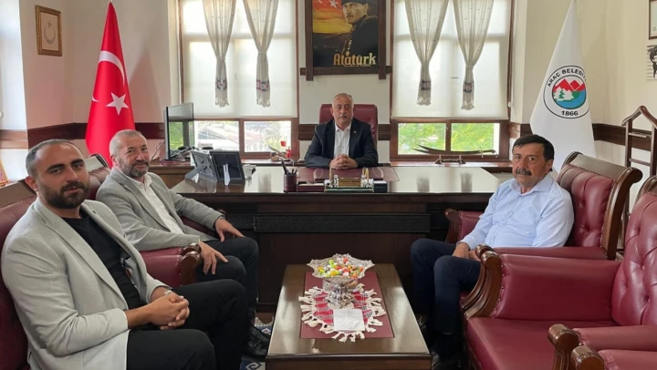 MHP'li Meclis Üyelerinden Başkan Yazkan'a Ziyaret
