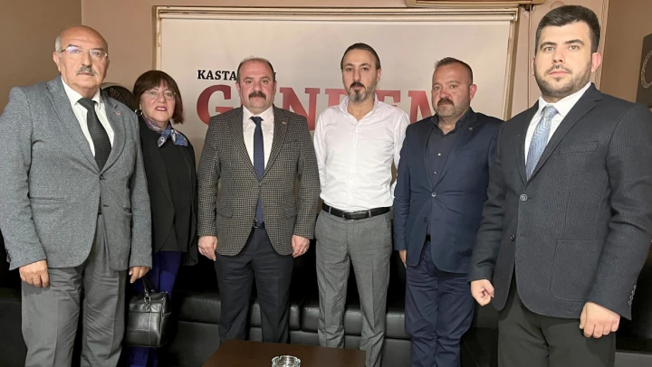 MHP Merkez İlçe'den Gazetemize Ziyaret