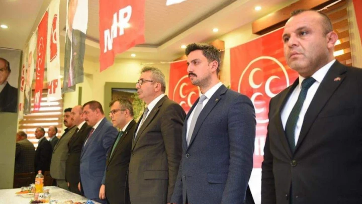 MHP Taşköprü'de muhtarlarla bir araya geldi