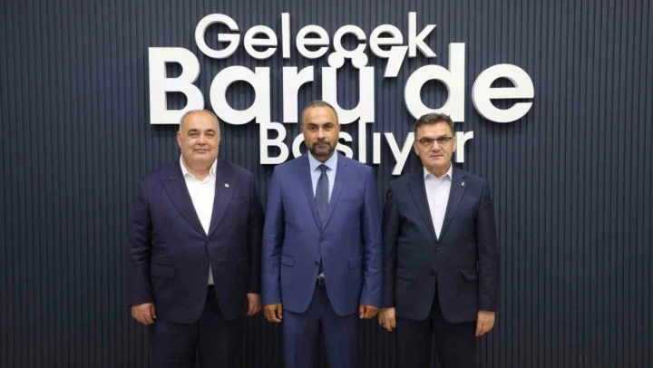 Milletvekili Aldatmaz Rektör Akkaya'yı Ziyaret Etti