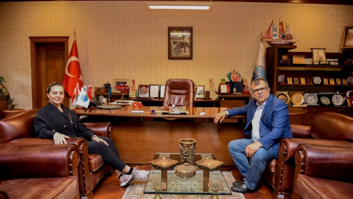 Milletvekili Ekmekci'den Başkan Çatal'a Ziyaret