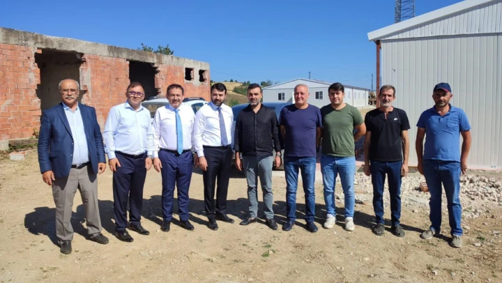 Milletvekillerinden Eskipazar OSB ziyareti