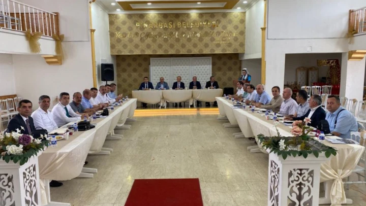 Milli Eğitim Müdürleri Pınarbaşı'nda toplandı