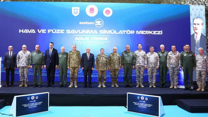 Milli Savunma Bakanı Güler, Hava ve Füze Savunma Simülatör Merkezi Açılış Töreni'ne katıldı