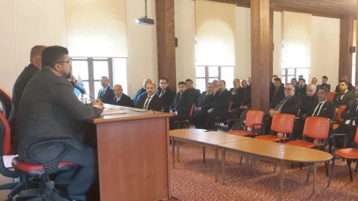 Müftü Derin, Din Görevlileriyle Bir Araya Geldi