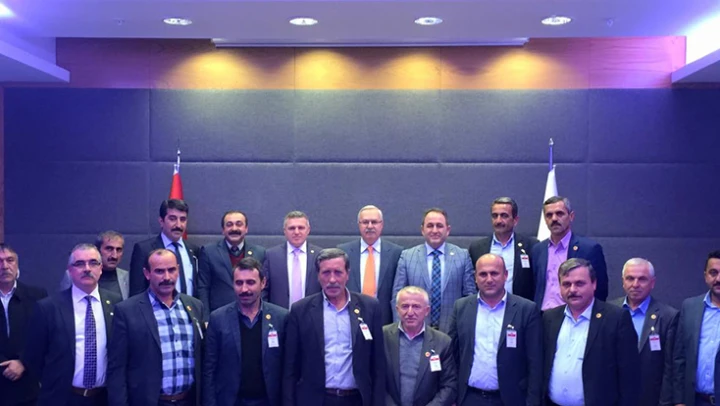 Muhtarlardan Vekillere ziyaret