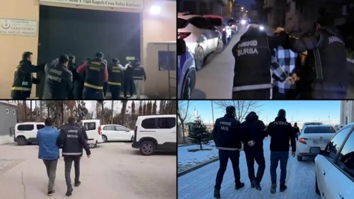 'Narkokapan-9' Operasyonlarında 2 Bin 795 Şüpheli Yakalandı