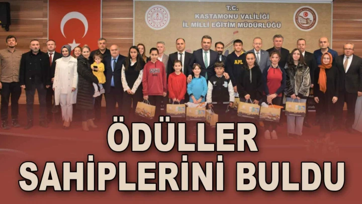 Ödüller Sahiplerini Buldu