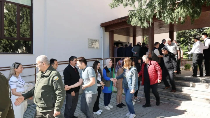 Orman'da Bayramlaşma Töreni Yapıldı