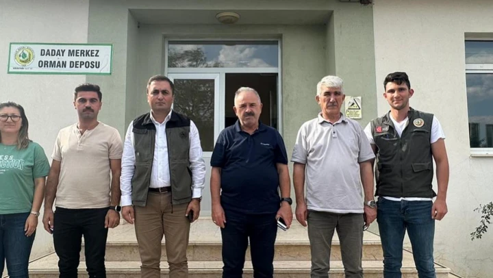 Orman emvali deposunu incelediler