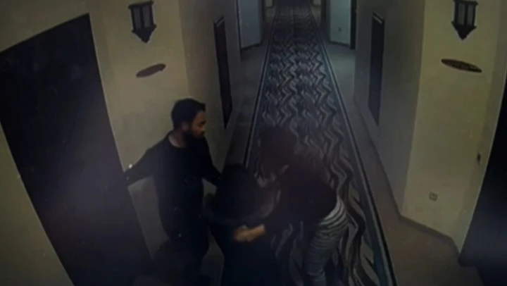 Otelin Yöneticileri Yangın Anında Böyle Kaçmışlar