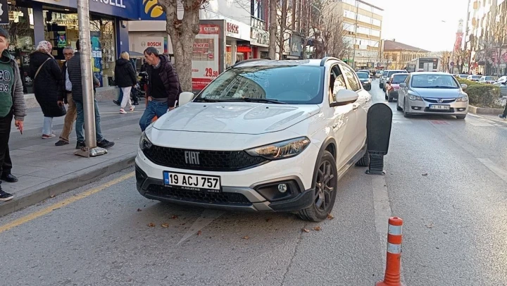 Motosiklet Sürücüsü Yaralandı