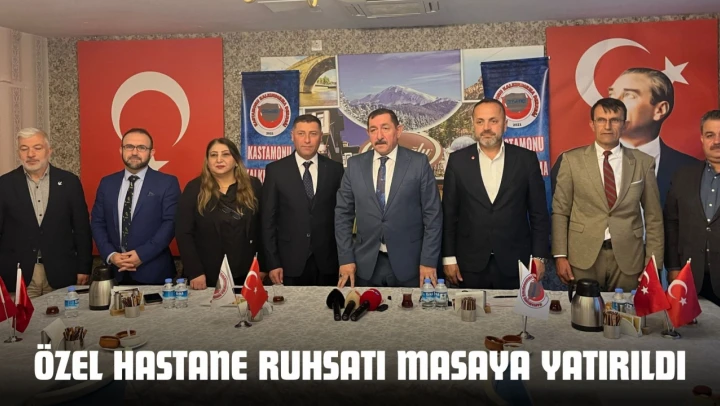Özel Hastane Ruhsatı Masaya Yatırıldı
