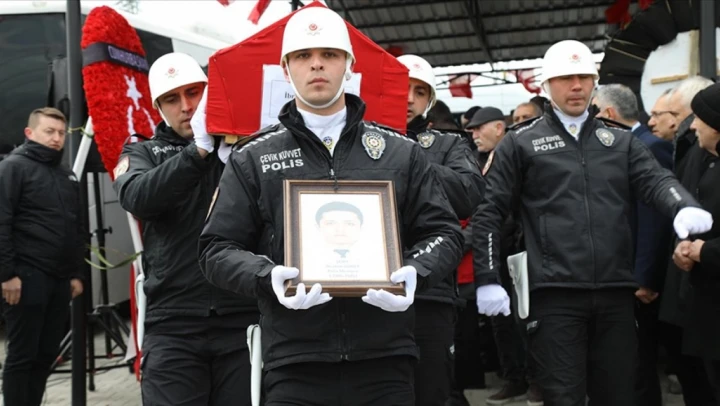 Polis Memuru Güney Son Yolculuğuna Uğurlandı