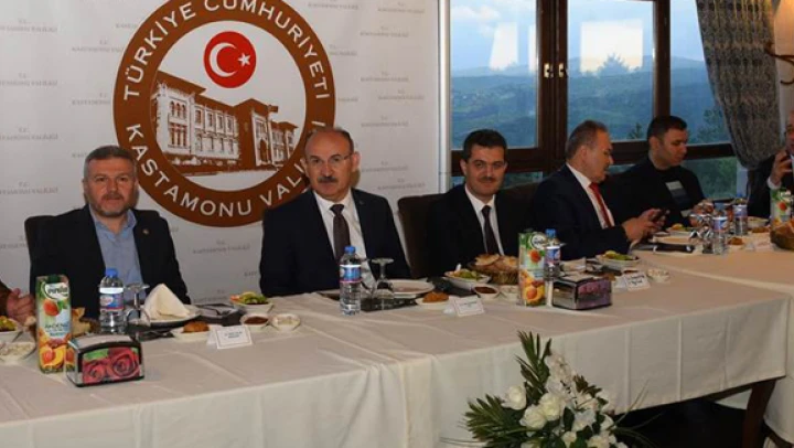 Protokol Müftü Aydın'a veda etti