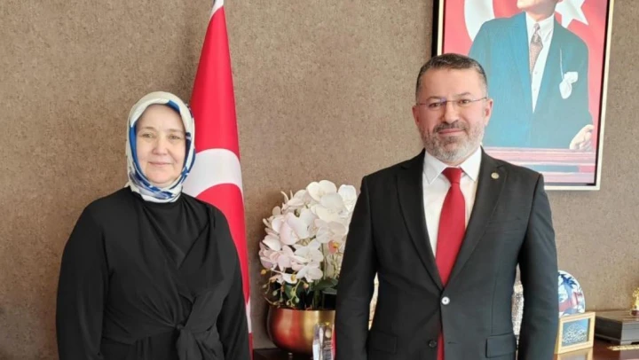 Rektör Kırışık Bakan Yardımcısı Yenigün ile Görüştü