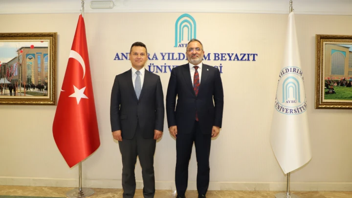 Rektör Topal'dan, Rektör Köseoğlu'na ziyaret