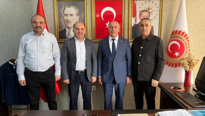 Safranbolu TSO'dan Başkan Sözen'e teşekkür ziyareti