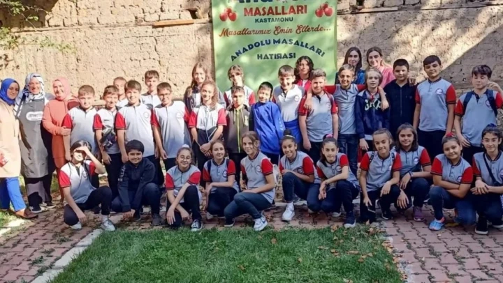 Şehit Şerife Bacı öğrencilerinden Masal Evi ziyareti