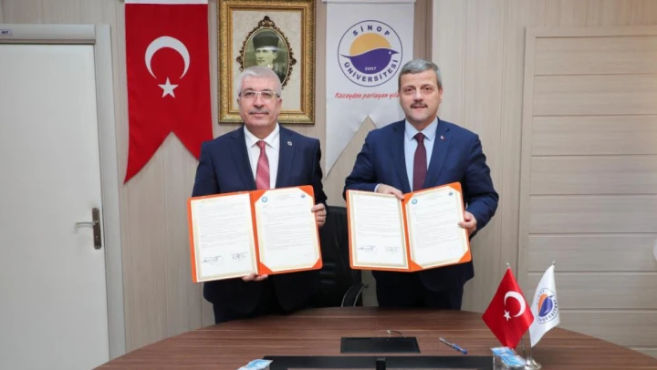 Sinop ile Gazi İşbirliği Protokolü İmzaladı