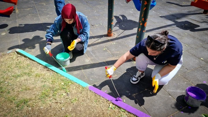 Sinop'ta Barış Manço Parkı Renklendi