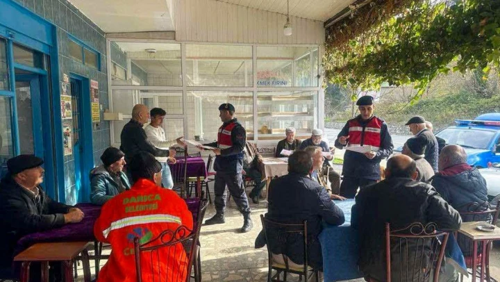 Sinop'ta Vatandaşlar 'Fırtına' Hakkında Bilgilendirildi
