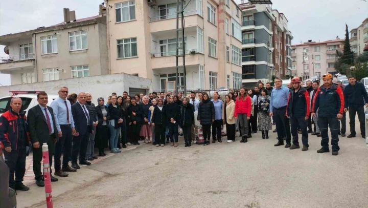 Sinop'ta Yangın Tatbikatı