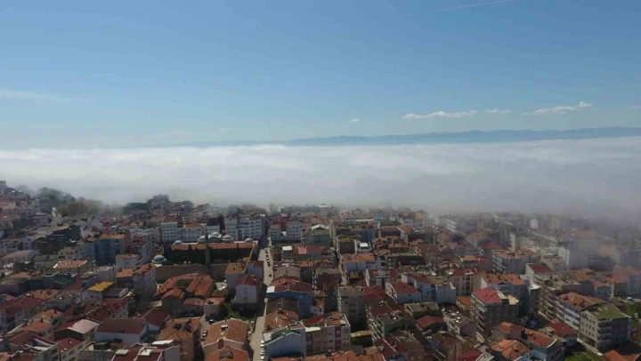 Sinop'u Sis Bulutu Yuttu