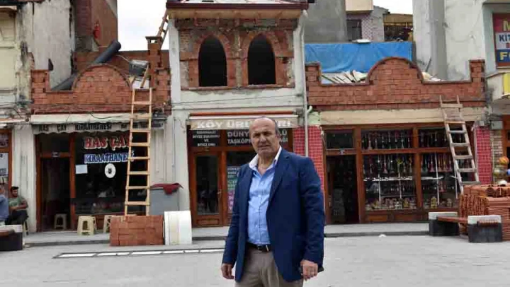 Taşköprü meydanda iyileştirme
