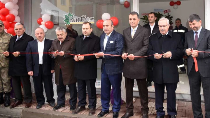 Taşköprü'de Doğalgaz Abone Merkezi açıldı