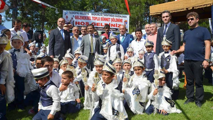 Taşköprü'de toplu sünnet şöleni düzenlendi