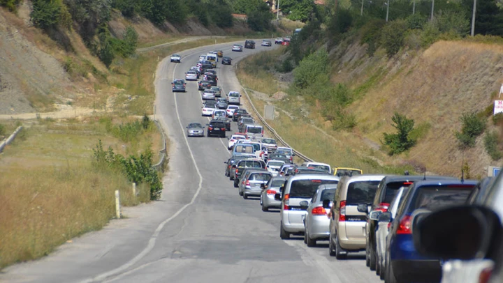 Tatil yolu Tosya D-100'de çileye döndü