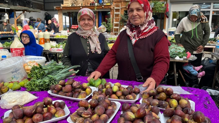 Tezgahlarda incir bereketi: Kilosu 30 lira