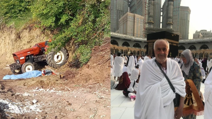 Traktör sürücüsü kazada hayatını kaybetti