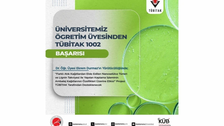 TÜBİTAK 1002-A Hızlı Destek Modülünde Bir Başarı Daha