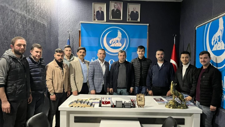 TÜGVA'dan Ülkü Ocakları'na ziyaret