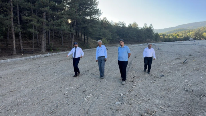 Üç Oluklar'da çalışmalar hız kazandı
