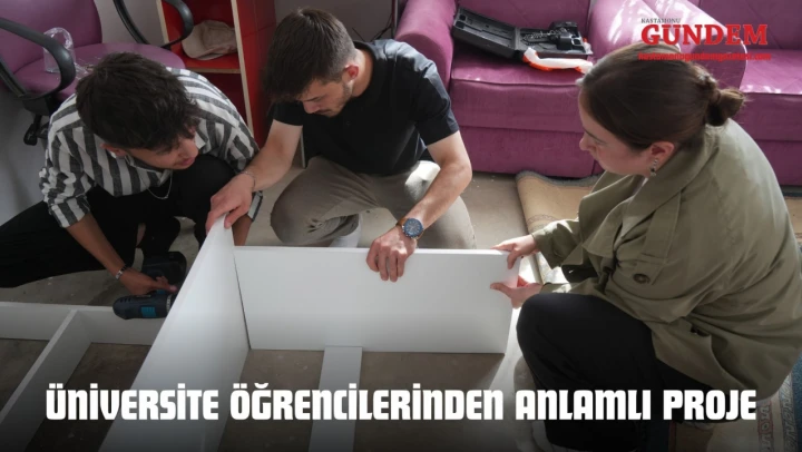 Üniversite Öğrencilerinden Anlamlı Proje