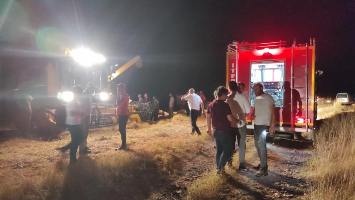 Yangın büyümeden söndürüldü