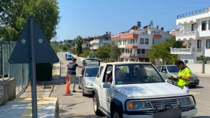 Yapılan uygulamada 13 bin 597 TL ceza yazıldı