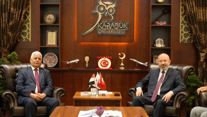 Yemen'in Ankara Büyükelçisi, Rektör Kırışık İle Bir Araya Geldi