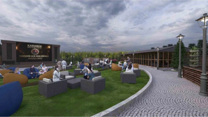 Yenişehir Açık Hava Sineması Projesinin İhalesi Yapıldı