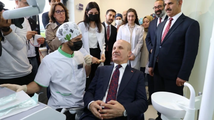 YÖK Başkanı Özvar, Çankırı'da muayene oldu
