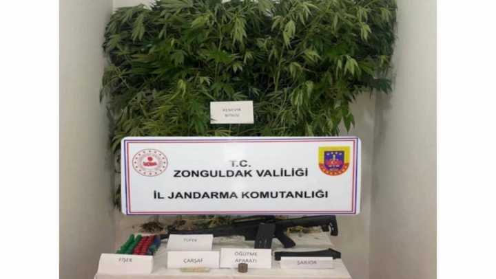 Zonguldak'ta uyuşturucu operasyonu