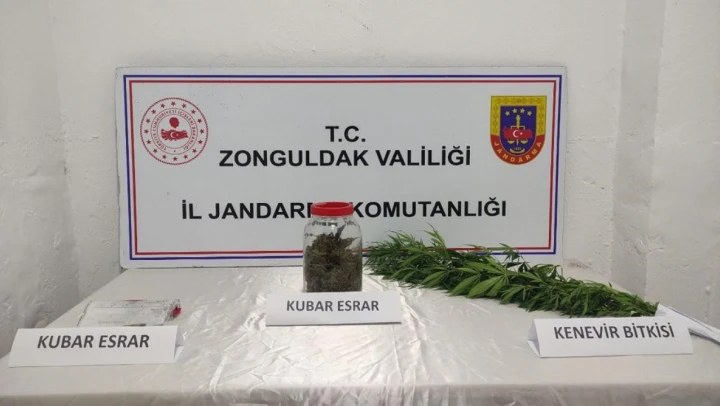Zonguldak'ta uyuşturucu operasyonu