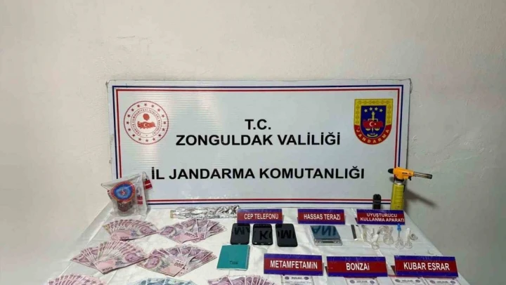 Zonguldak'ta Uyuşturucu Operasyonu: 3 Gözaltı