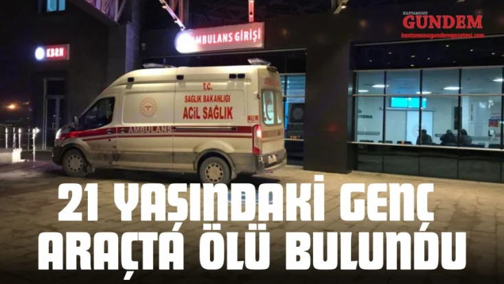21 Yaşındaki Genç Araçta Ölü Bulundu